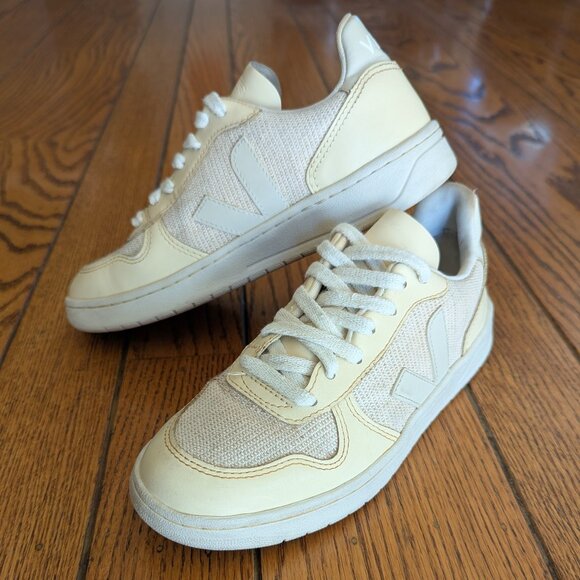 Veja V-10 J-MESH JUTE PIERRE Size 5 / EUR 36 - Picture 1 of 6